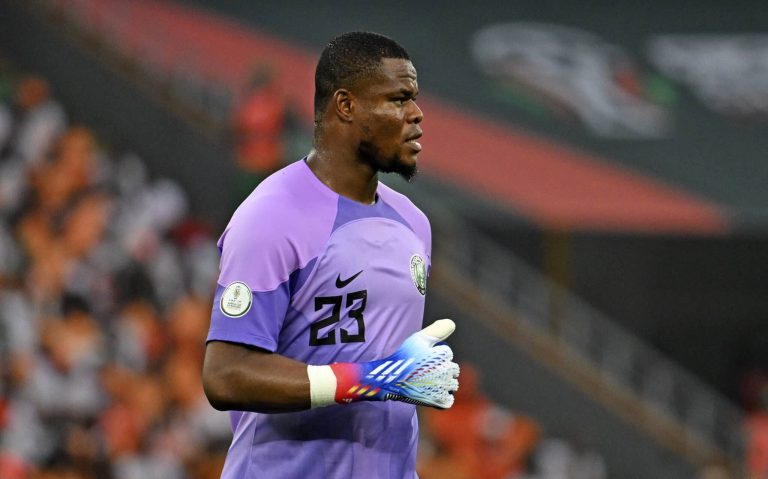 AFCON: Super Eagles goalkeeper, Nwabali misses training ahead of Angola clash