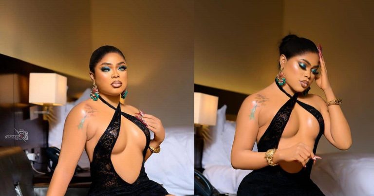 Bobrisky shows off his newly acquired b00bs in new post