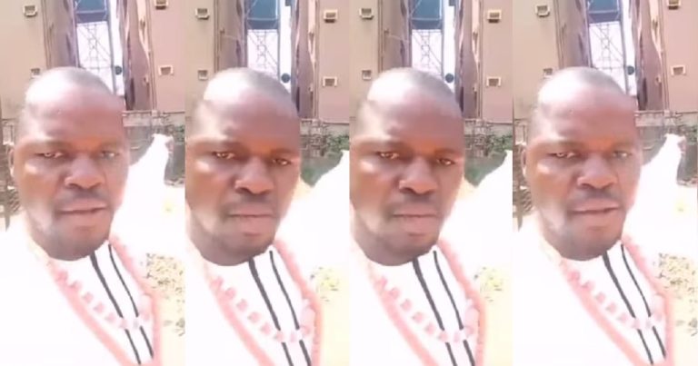 "Christianity came to destroy the future of Igboland"– Nigerian man criticizes churchgoers for holding service during working hours in the southeast (VIDEO)