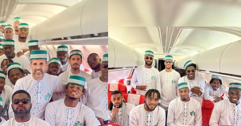 Exciting moment Super Eagles arrive at Côte d'Ivoire for AFCON 2O23(VIDEO)