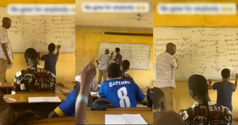 "Extra year is dancing legwork" – Reaction as a student corrects his lecturer in class