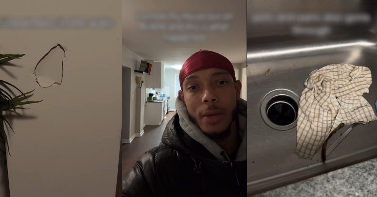 "Feels like a crime scene" – Man shows the messy state in which some guest left his airbnb (VIDEO)