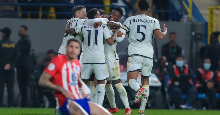 Real Madrid edge Atletico 5-3