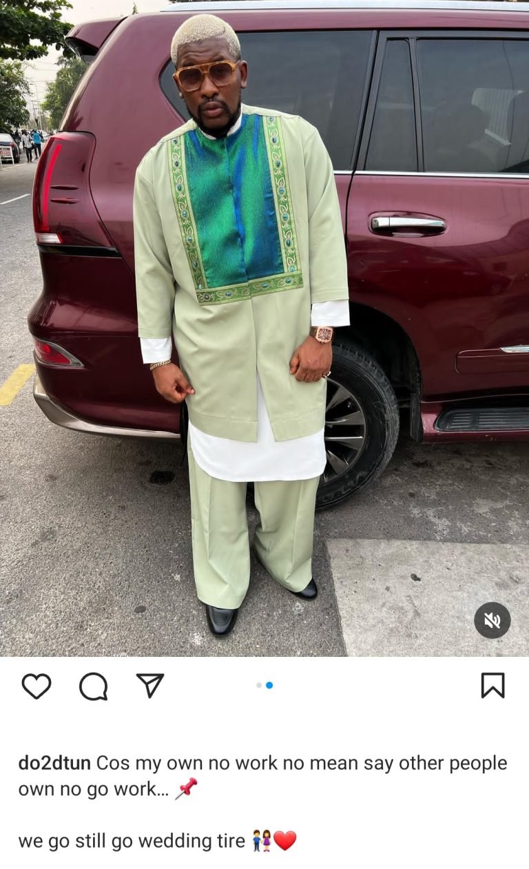 That mine didn’t work doesn’t mean others’ won’t work — OAP Dotun says as he attends a wedding