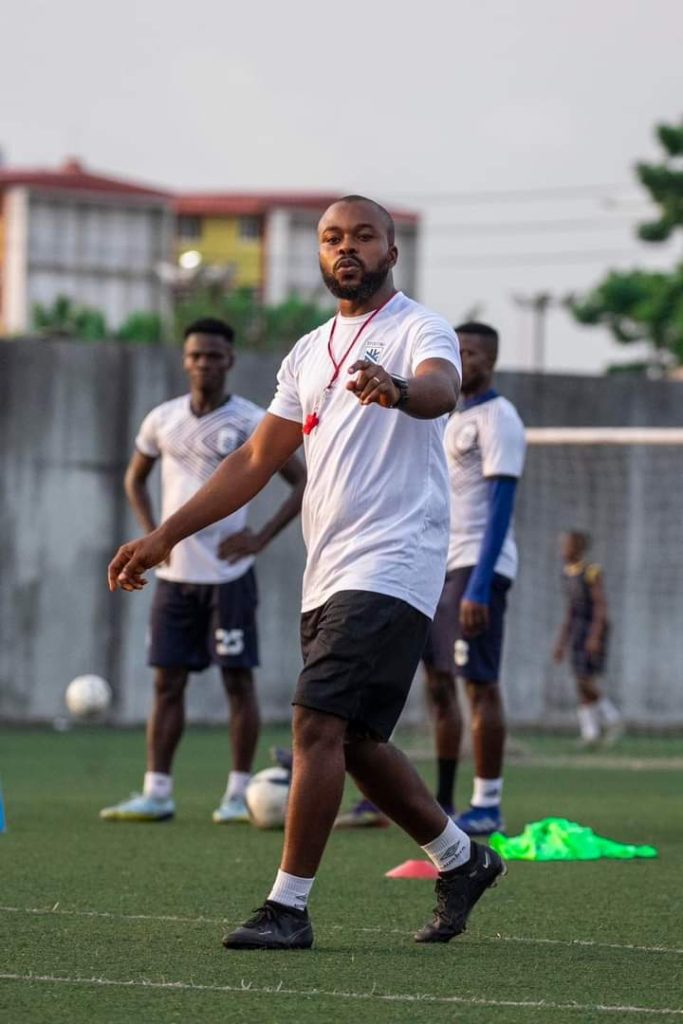 Sporting Lagos coach Offor praises goalkeeper Asibe for impressive debut against Enyimba