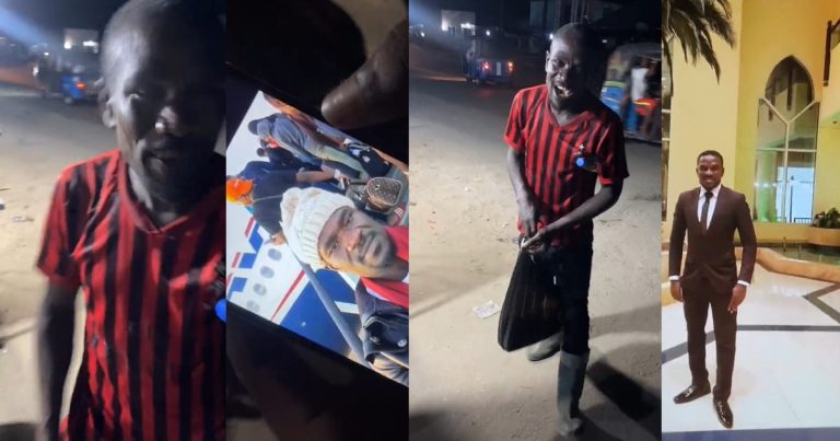 "What went wrong" - Nigerian man who relocated to Dubai spotted in Nigerian looking mental.ly ill (VIDEO)