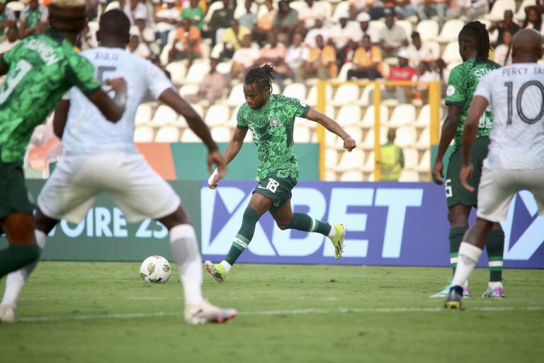 AFCON 2023: Ghana's Kwadwo Sheldon reacts as Nigeria beat South Africa