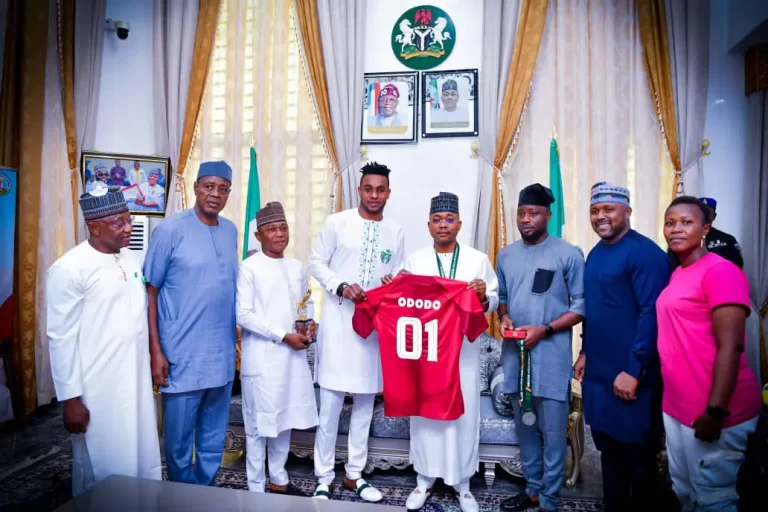 AFCON: Kogi Governor honours Super Eagles goalie Olorunleke, others