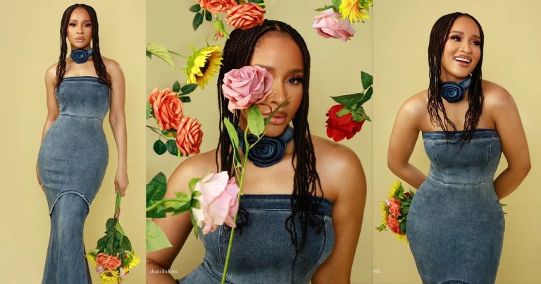 Banky W celebrates his wife, Adesua Etomi as she shares stunning photos to celebrate her 36th birthday