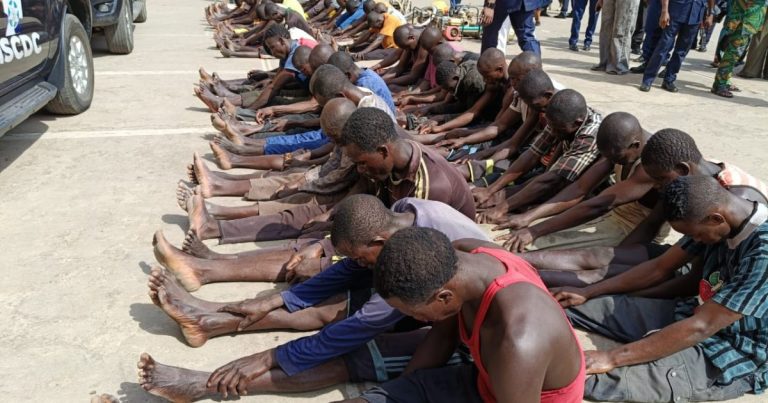 FCT NSCDC arrests 51 suspected illegal miners