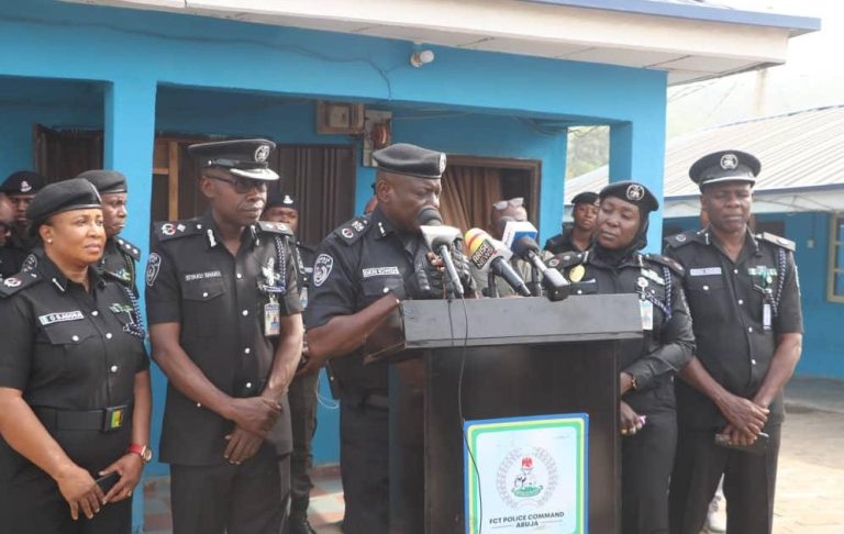 FCT police raid Abuja bandits' relaxation camp, arrest 311