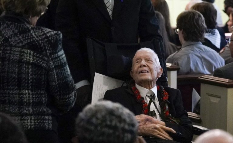 Former US president Carter, 99, marks one year in hospice