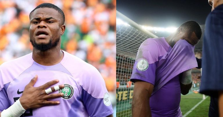 "I deeply apologise to Nigerians" – Super Eagles' Goal Keeper Stanley Nwabili Offers Heartfelt Apology To Nigerian Fans Over AFCON Defeat