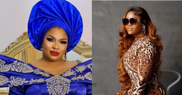 "I used to respect this lady, I didn't know she's a very st¥pid person" – Actress Chizzy Alichi tackles her colleague, Laide Bakare (WATCH)