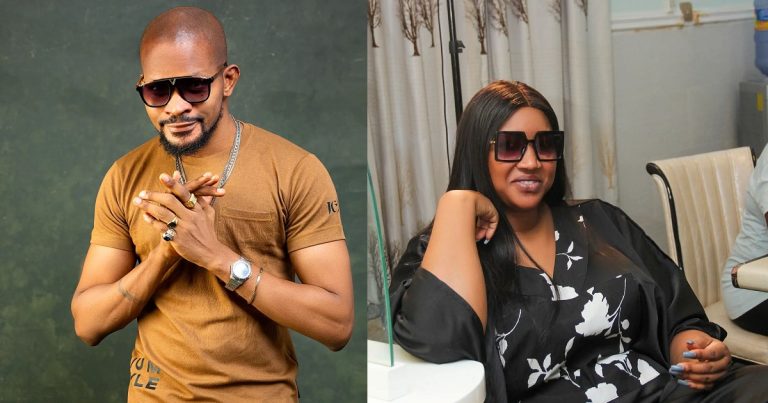 "Judy wey get belle for person husband dey advise ladies" - Uche Maduagwu reacts to trending video of Judy Austin advising young ladies (VIDEO)