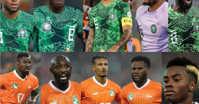 Key moments from first half of Nigeria vs Cote d'Ivoire