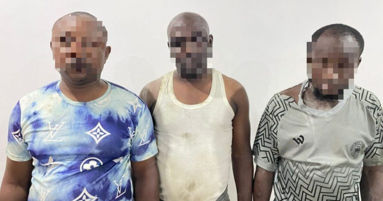 Lagos police arrest three suspected one-chance robbers