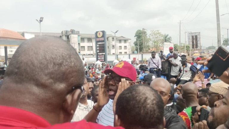 Makinde joins protest in Oyo