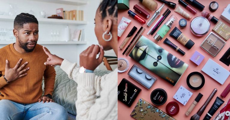 Nigerian man loses it after his girlfriend who requested for 160K to purchase makeup products refused to thank him after he sent her 70k