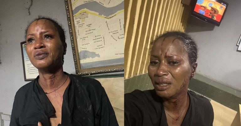 OAP Suo cries out after being assaulted by a Benz owner, his pregnant wife, and others on the expressway despite hitting her car from behind (Graphic images and videos)