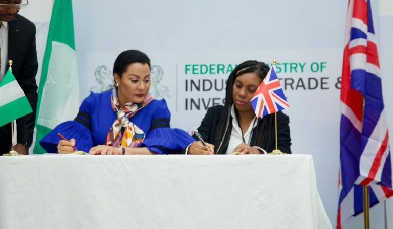 UK, Nigeria sign agreement to boost trade, investment