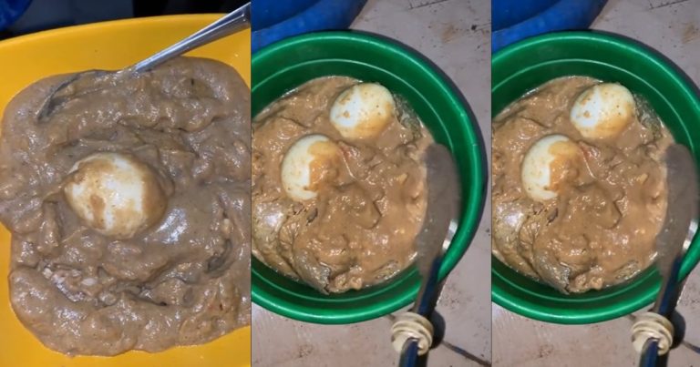 Video of Nigerian student showing off her tasty "moi moi" beans pudding (WATCH)