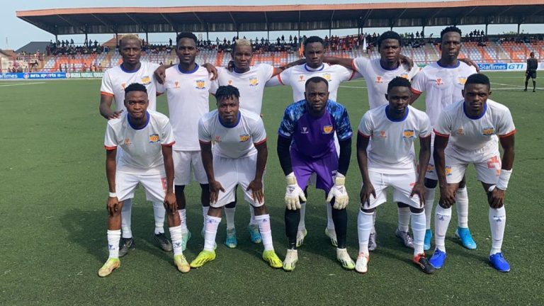 Boboye commends Sunshine Stars players after victory over Plateau United