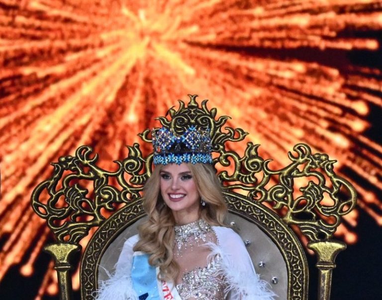 Czech Republic's Krystyna Pyszkova crowned Miss World 2024