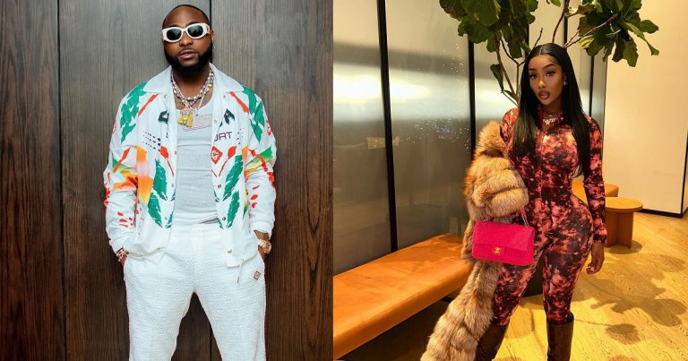 "Davido is always cheating with American women, he clearly don't like his own kind" - Davido's alleged ex, Anita shades the singer while trading words with trolls