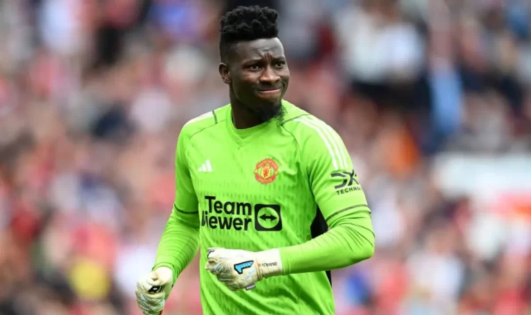 EPL: 'I feel sad' - Onana reacts to Man Utd's 1-1 draw at Brentford