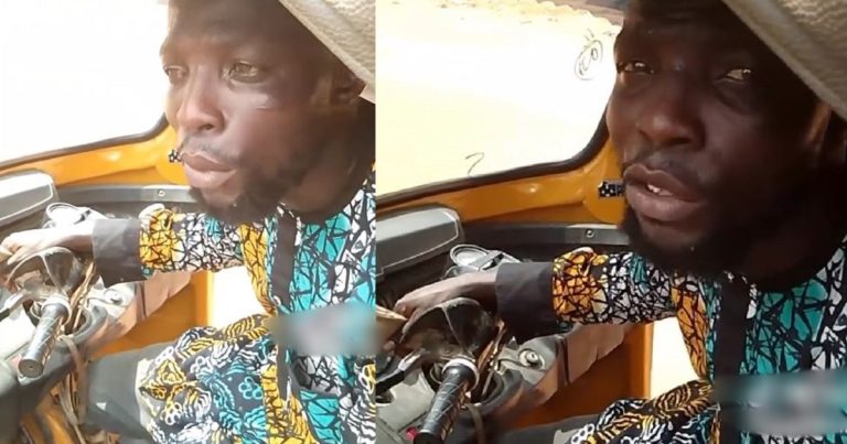 "Keke Marwa driving is better than teaching job" -Tricycle Rider Says As He Claims To Earn ₦6,000 In 2 Hours (VIDEO)