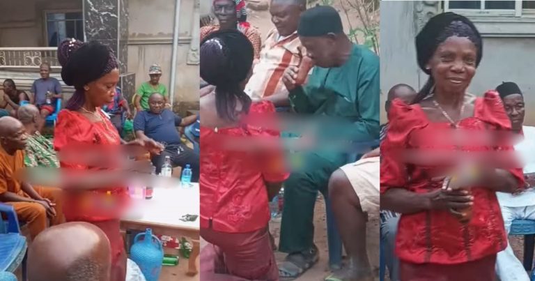 "Men choke but na you they find Timini” - Netizens React As Nigerian Woman's Wedding Video Touches Hearts (VIDEO)