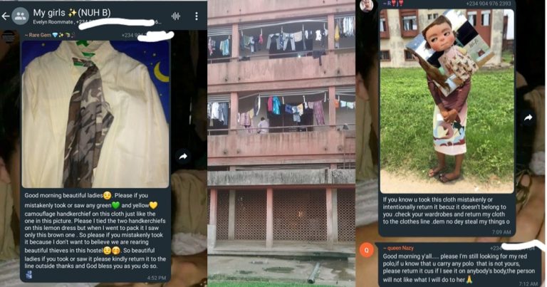 POV: Uniport hostel female students go on a stealing spree