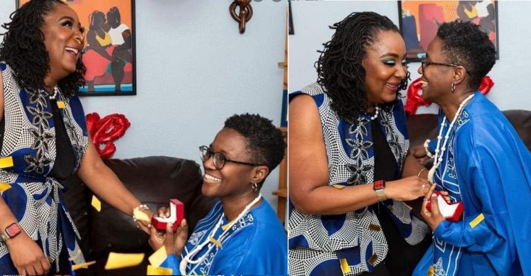 USA based lesbian and Professor, Uju Anya gets proposed to by her partner