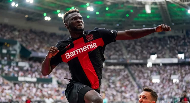 Victor Boniface three wins away from winning Bundesliga title with Leverkusen