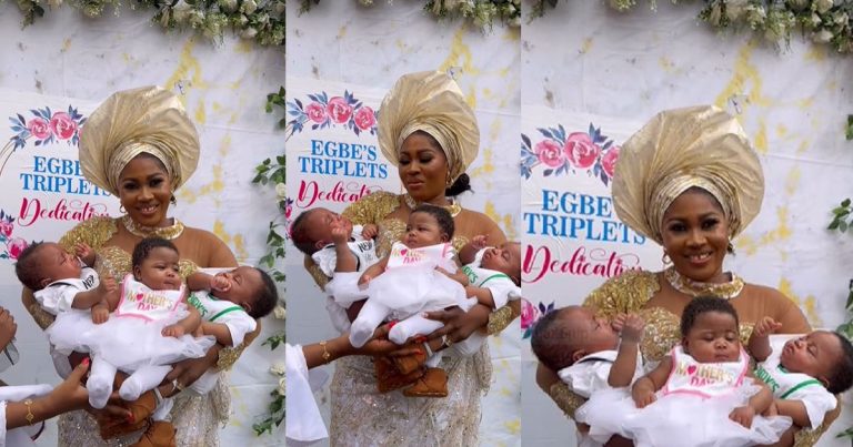 Video Of Woman Overjoyed With Happiness As She Welcomes Triplets After 7 Years Of Waiting Goes Viral (VIDEO)