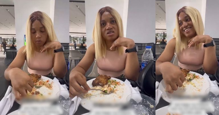 "When you're done come upstairs" - Lady in shock as her husband asked her to report to his hotel room after taking her to a hotel's restaurant to eat