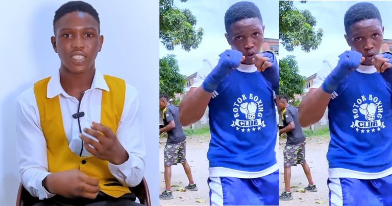 "All my opponents are not in my level, they are weak and know nothing about boxing" – 16 years old boxer brags as he challenges older counterparts on May 1st show