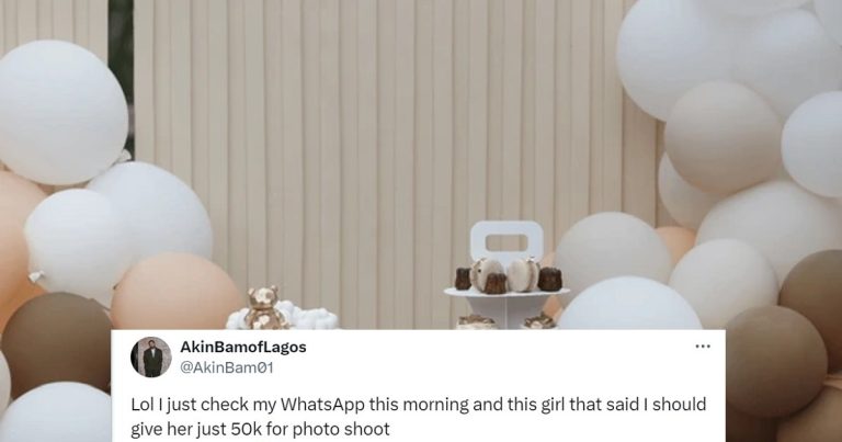 Baddie berates man for refusing to send her N50K for her birthday shoot