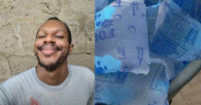 "Don't ask for more than one sachet of pure water in someone's house or shop, A sachet of pure water now is N50" - Daniel Regha advice Nigerians following increase in price of sachet water