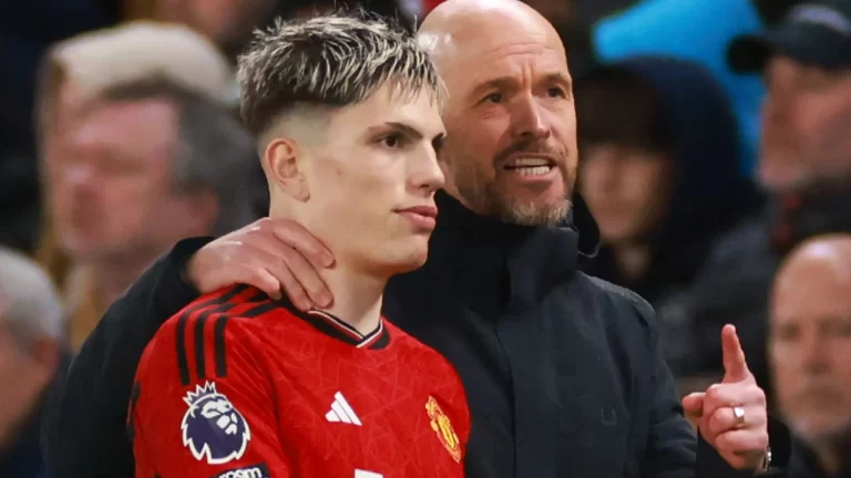 EPL: Ten Hag clashes with Garnacho over social media posts