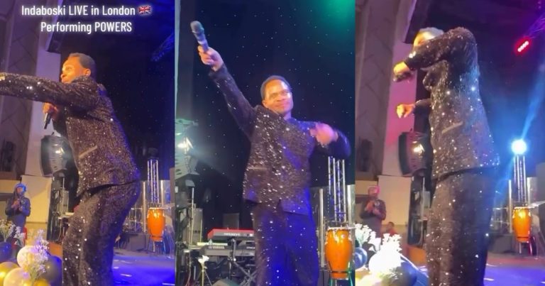 "Grammy award loading"— Video of Indaboski performing "Abido Shaker" power song at his sold-out concert in London