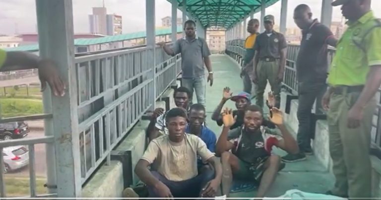 LASG arrests 12 bridge squatters