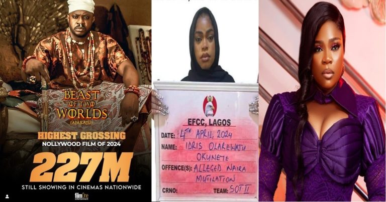 "Na because of this, sisterhood go prison" – Netizens sl@ms Eniola Ajao as she celebrates her movie massive success