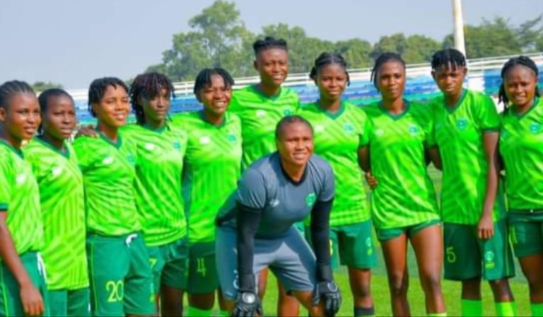 Nasarawa Amazons celebrate Abdulwaheed's Flamingos invitation