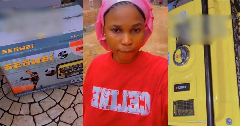 Netizens React As Boyfriend Surprises His Girlfriend With Generator Amidst 3-Week Power Outage In Her Hostel (VIDEO)