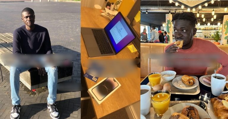 Netizens React As Nigerian Man's Shares The Impressive Accomplishments He Has Achieved In His First Year Abroad (VIDEO)