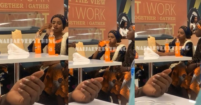 "Osunmo Burger" – Funny video of Northern girls munching Agege bread and Fanta in a fancy eatery trends