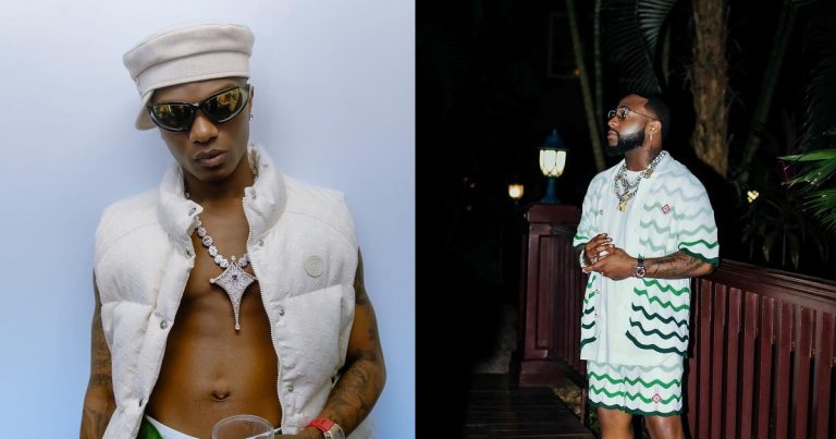 "P@nt washers, delusional n!ggas" – Moment singer Davido and Wizkid lock horns with each other online (VIDEO) 