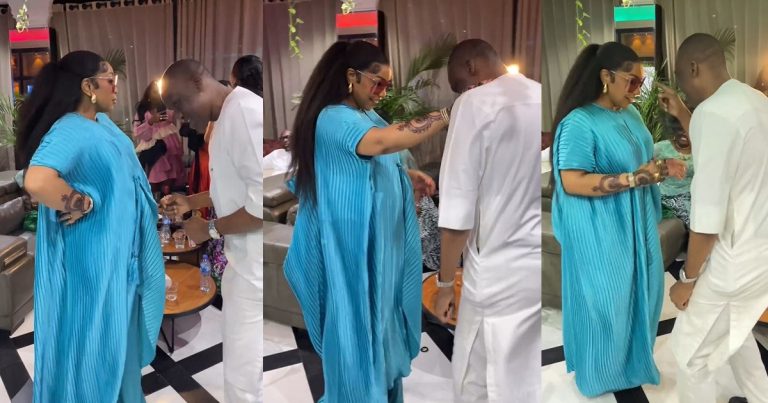 "So sweet, this one sweet me d!e" - Fans swoon over Rita Dominic and her husband's dance skills in viral video (WATCH)